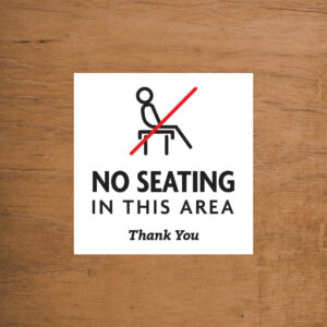 No Seating Chairback Marker